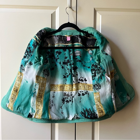 Like New Basler Green Blazer Jacket Size 38 - Picture 6 of 10